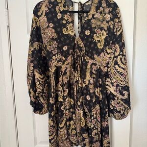 Free People Floral  Boho Dress